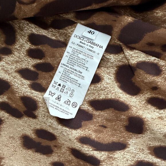 DOLCE & GABBANA BLACK PINSTRIPED BLAZER - IT 40 - Picture 9 of 11